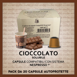 Cioccolato Compatibili Nespresso* 20 Caps