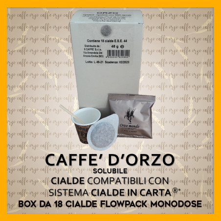 Caffè d’Orzo Cialde ESE 44mm 18 Cialde