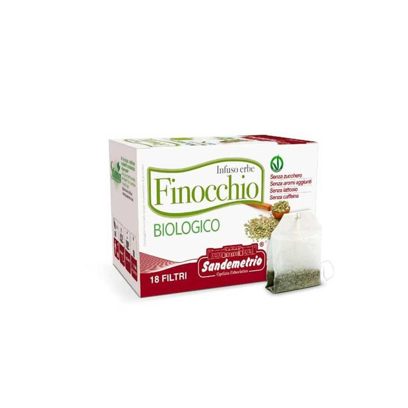 18 Infuso per Tazza Erbe Finocchio Bio Sandemetrio