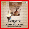 Sorbetto di Crema al Caffè 1 Busta da 150gr X 12 Porzioni