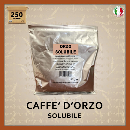 Caffè d’Orzo Solubile in Busta da GR. 250