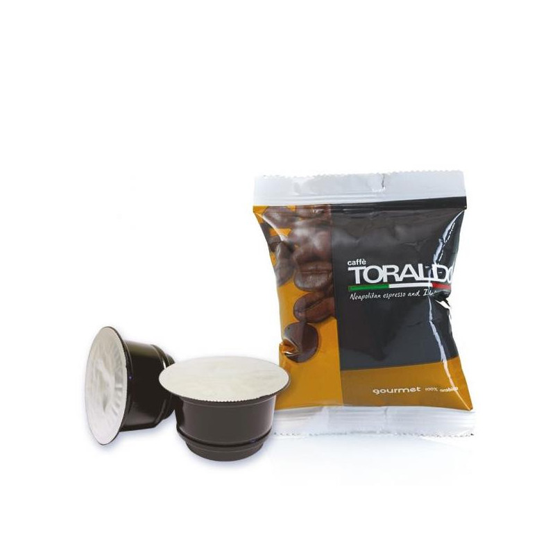 100 CAPSULE CAFFITALY MISCELA GOURMET CAFFE' TORALDO