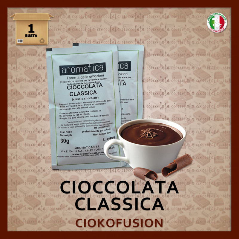 CIOCCOLATA CLASSICA in busta monodose da 30 gr.