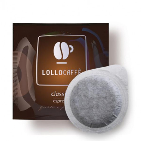 LOLLO CAFFE'  CIALDE CAFFE' MISCELA CLASSICA COMPATIBILI FILTRO CARTA ESE 44 MM monodose,