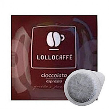 30 CIALDE CAFFE' AROMATIZZATO CIOCCOLATO COMPATIBILI FILTRO CARTA ESE 44 MM