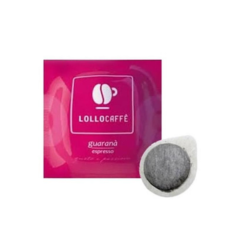 30 CIALDE CAFFE' AROMATIZZATO GUARANA' COMPATIBILI FILTRO CARTA ESE 44 MM