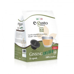 16 CAPSULE GINSENG AMARO COMPATIBILI NESCAFE' DOLCE GUSTO