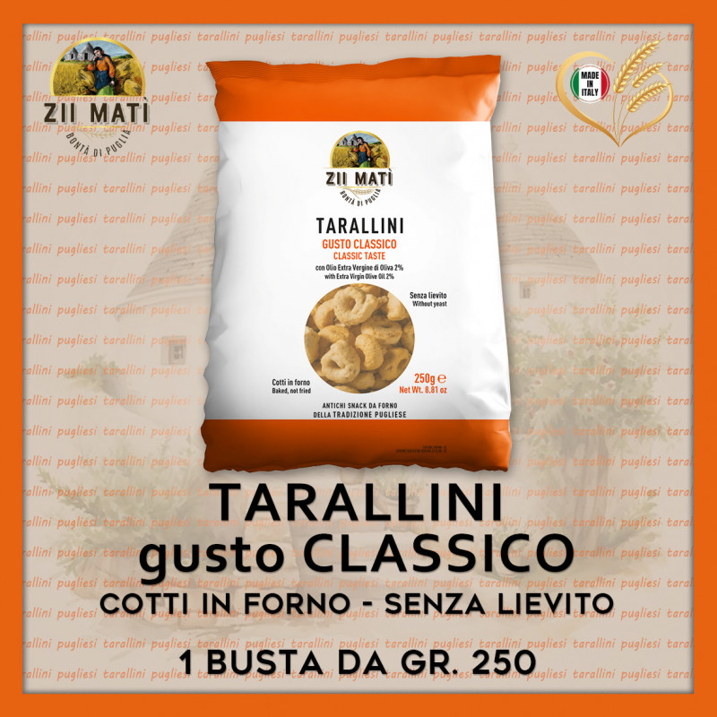 TARALLINI gusto CLASSICO-gr. 250