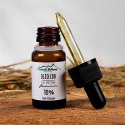 Olio CBD 10% con olio MCT