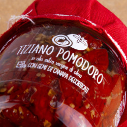 Pomodori secchi in olio EVO e semi di canapa