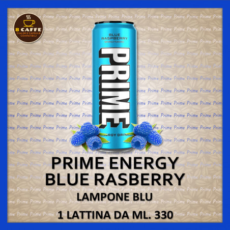 Prime Energy Blue Raspberry – Lampone blu – 1 Lattina x ml. 330