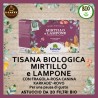 TISANA Bio “MIRTILLO E LAMPONE”: 20 filtri
