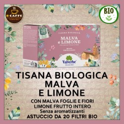 TISANA Bio “MALVA e LIMONE”: 20 filtri