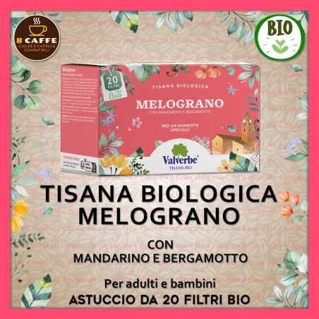 TISANA Bio “MELOGRANO”: 20 filtri