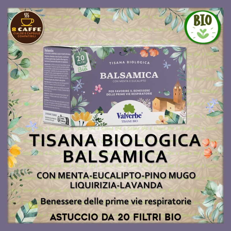 TISANA Bio “BALSAMICA”: 20 filtri