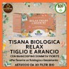 TISANA Bio “RELAX Tiglio e Arancio”: 20 filtri