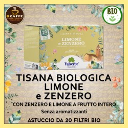 TISANA Bio “LIMONE E ZENZERO”: 20 filtri