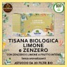 TISANA Bio “LIMONE E ZENZERO”: 20 filtri
