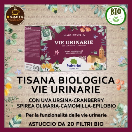 TISANA Bio “VIE URINARIE”: 20 filtri
