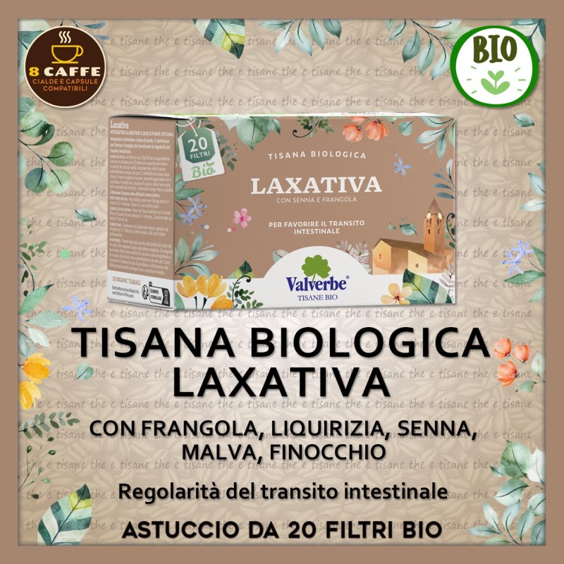 TISANA Bio “LAXATIVA”: 20 filtri