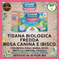 TISANA FREDDA Bio ROSA CANINA E IBISCO: 18 filtri