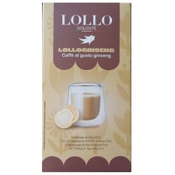 18 CIALDE CAFFE' AROMATIZZATO AL GINSENG COMPATIBILI FILTRO CARTA ESE 44 MM