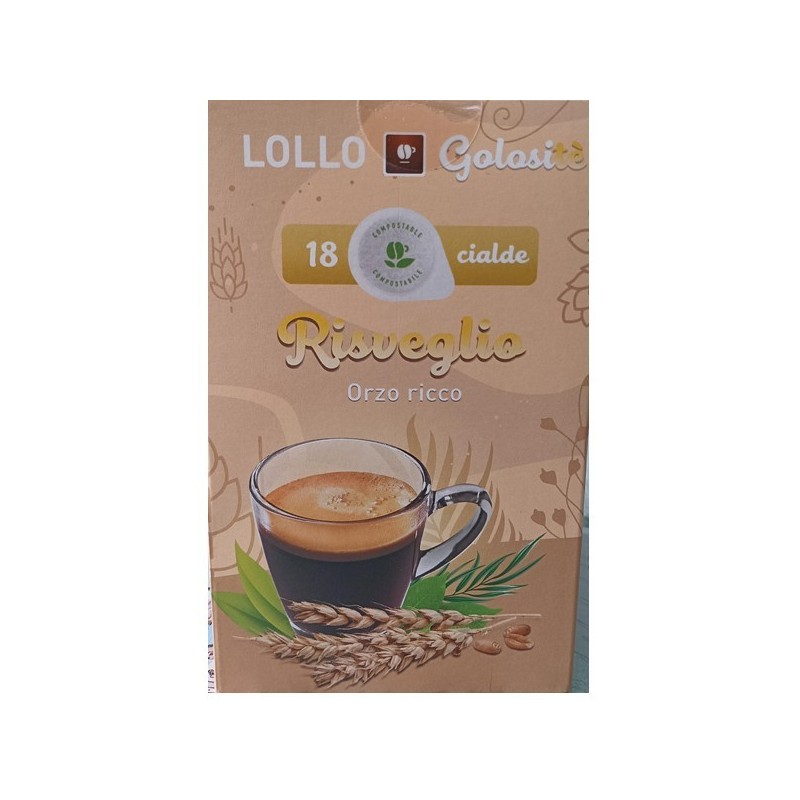 18 CIALDE ORZO FILTRO CARTA ESE 44MM