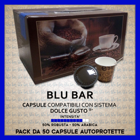 Blu Bar Compatibili Dolce Gusto* 50 Caps