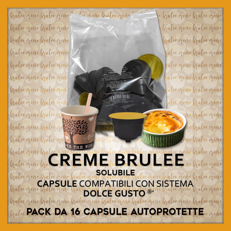 Creme Brulèe Solubile Compatibili Dolce Gusto* 16 Caps