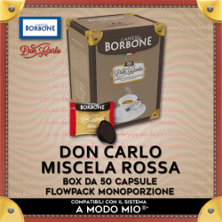 Borbone Don Carlo Miscela Rossa Compatibili A Modo Mio* 50 Caps